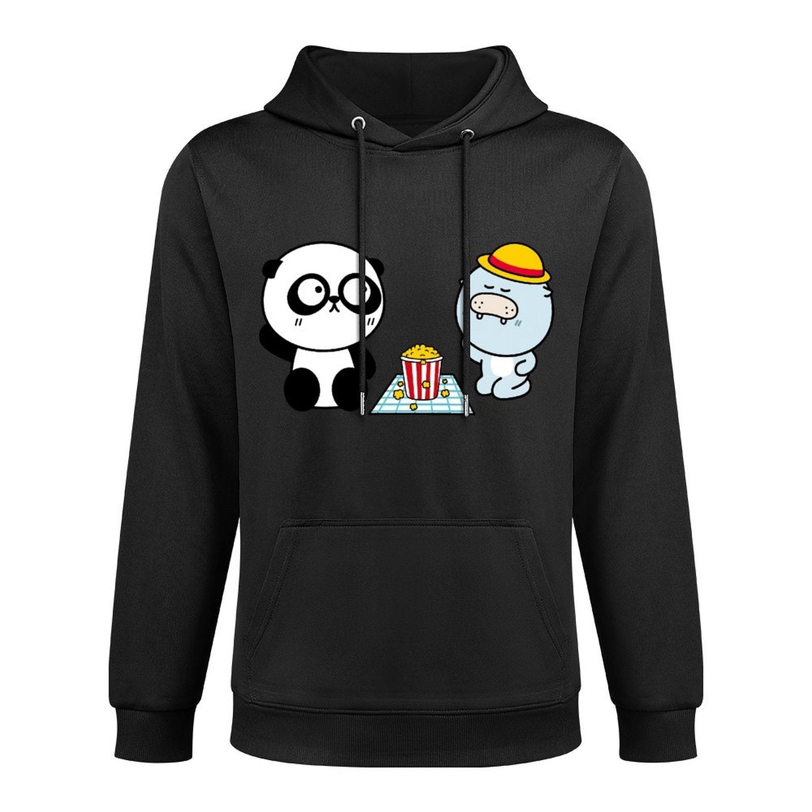 Printing Clean Front Graphic Hoodies